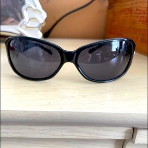BRIGHTON SUNGLASSES-  Handmade, black and “silver” Excellent condition